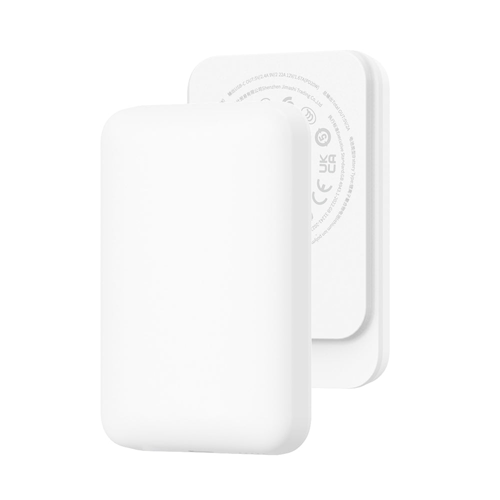 Wiwu Wi-P037 Qi Şarj Teknolojili LED Işık Göstergeli M-safe Kablosuz Powerbank 5000mAh 15W Wiwu Wi-P037 Qi Şarj Teknolojili LED Işık Göstergeli M-safe Kablosuz Powerbank 5000mAh 15W